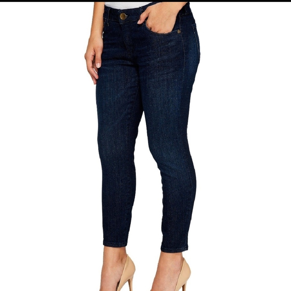 Kut from the Kloth Brigitte crop skinny jeans